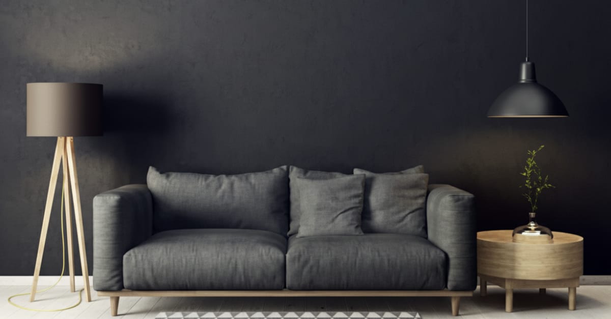 Home 7 black house interior